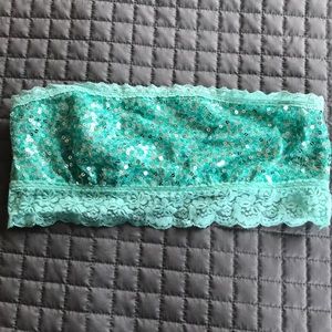 VS Pink Sparkle Bandeau